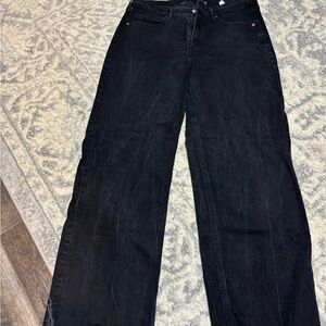 Old Navy Women's Black Flare Jeans